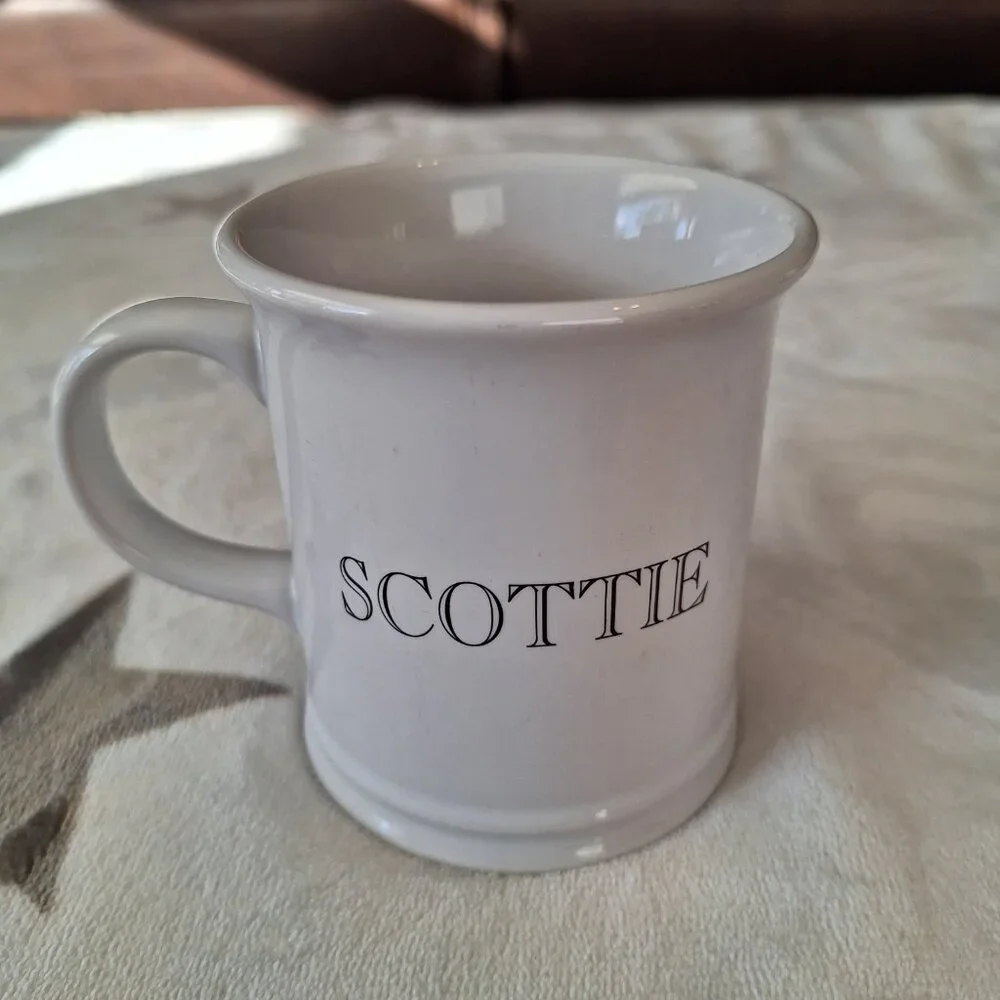 Vintage 1999 Scottish Terrier Scottie Dog Coffee Mug Best Friend Originals XPRES